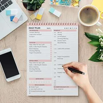 Daily Planner for Time Management and Organization