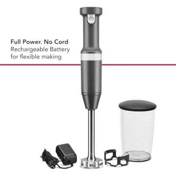 KitchenAid Cordless Hand Blender for Easy Recipes