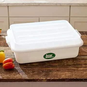 LEM Products Heavy Duty Meat Lug, High-Density Polyethylene (HDPE), White