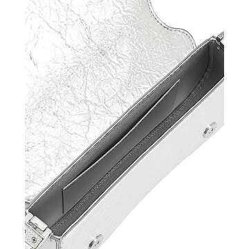 JW PEI Women's Joy Shoulder Bag - Metallic Silver