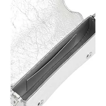 JW PEI Women's Joy Shoulder Bag - Metallic Silver