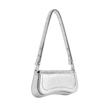 JW PEI Women's Joy Shoulder Bag - Metallic Silver