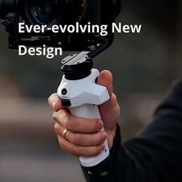 MOZA AirCross S Gimbal Stabilizer 3-Axis Handheld Stabilizer for Mobile Phone DSLR Cameras Dual Camera Mount Quick Switch Stay On Vertical Mode Timelapse Auto-Tuning Dolly Zoom with 4Lb Payload