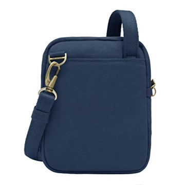 Travelon Anti-Theft Courier Slim Travel Bag Navy