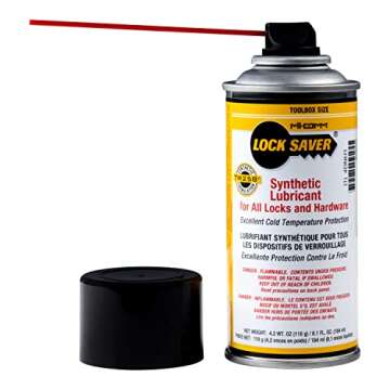 Mil-Comm Lock Saver: Ultimate Lock Maintenance Lubricant