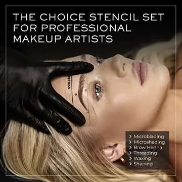 MADLUVV Eyebrow Shaper Stencils for Perfect Brows