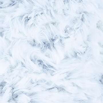 Lion Brand Yarn (1 Skein) Go for Faux Thick & Quick Bulky Yarn, Chinchilla, 72 Foot (Pack of 1)