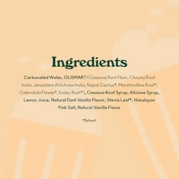 OLIPOP Cream Soda - Prebiotic Soda with Fiber