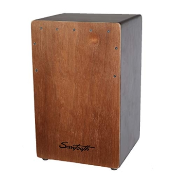 Sawtooth Cedar Wood String Snare Cajon Box Drum - Rich Tones & Durability