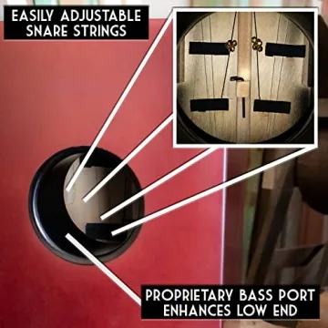 Sawtooth Cedar Wood String Snare Cajon Box Drum