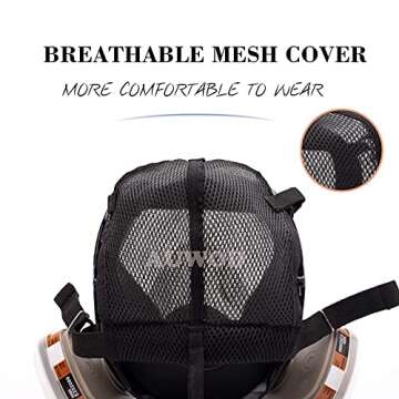 AUWOD Reusable Full Face Respirator for Safe Work