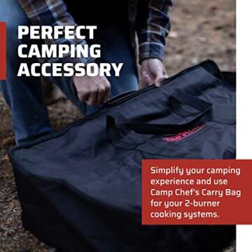 Camp Chef Cooking Systems Bag for 2-Burner Cooking