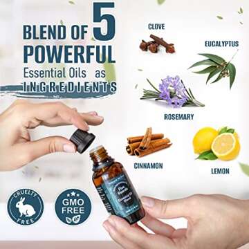 Natural Riches Five Guards Essential Oil Blend - Aromatherapy