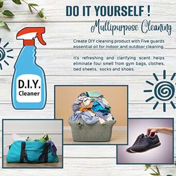 Natural Riches Five Guards Essential Oil Blend - Aromatherapy