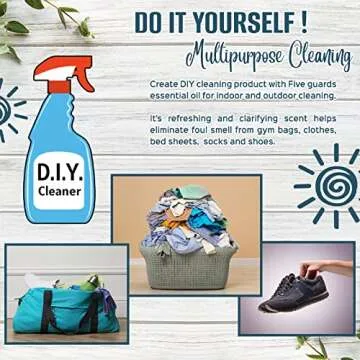 Natural Riches Five Guards Essential Oil Blend - Aromatherapy