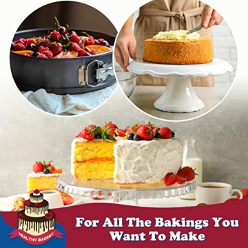 HIWARE Springform Cake Pan - Non-Stick and Leakproof