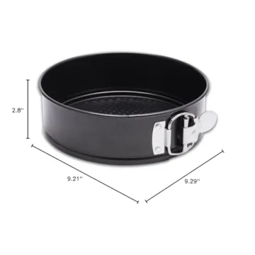 HIWARE Springform Cake Pan - Non-Stick and Leakproof