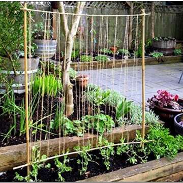 4' Bamboo Plant Support Stakes - Pack of 50