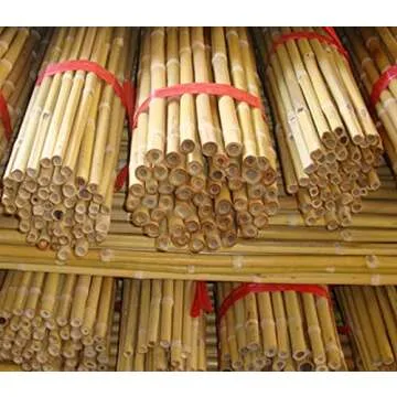 4' Bamboo Plant Support Stakes - Pack of 50