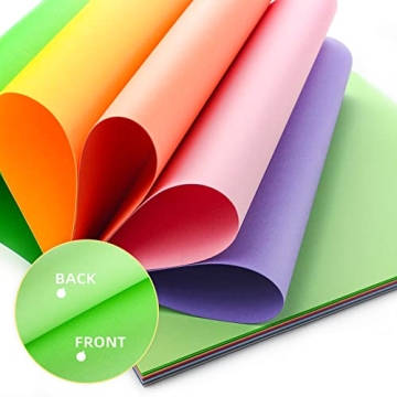 Premium 60 Sheets Colored Linen Textured Cardstock for All Crafts