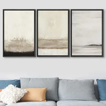 SIGNFORD Framed Canvas Print Abstract Art Set for Home