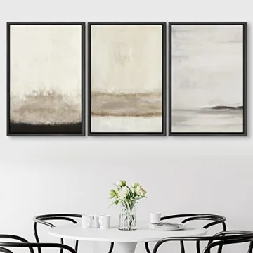 SIGNFORD Framed Canvas Print Abstract Art Set for Home