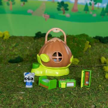 Timber Tots Hazelnut House Dolls & Dollhouses