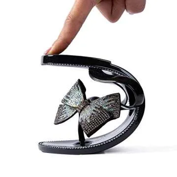 Mtzyoa Women Flip-Flops Flat Sandals Jelly Bow Beach Flat Rivets Rain Cute Dressy Summer Sandals