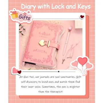 Hoci Poci Diary - Enchanting Lockable Journal for Girls