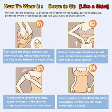 VVX Bodysuit for Women - Tummy Control Seamless Tops Compression Butt Lifting Shapewear Bodysuits - Black M/L