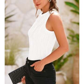 Okiwam Women's Crop Tank Top - Stylish & Comfortable