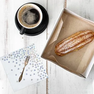 Elegant 100 Iridescent Paper Napkins for All Events