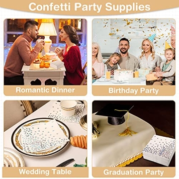 Elegant 100 Iridescent Paper Napkins for All Events