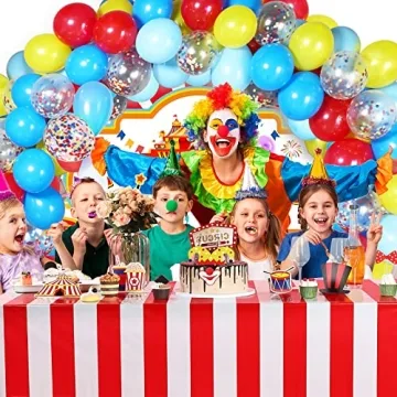 Circus Carnival Party Decoration Set for Kids Events