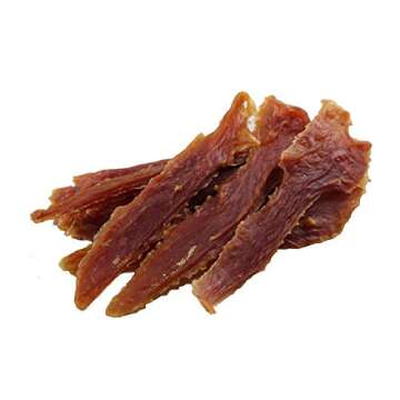 Amazon Brand - Solimo Duck Jerky Dog Treats, 2 Pound (Pack of 1)