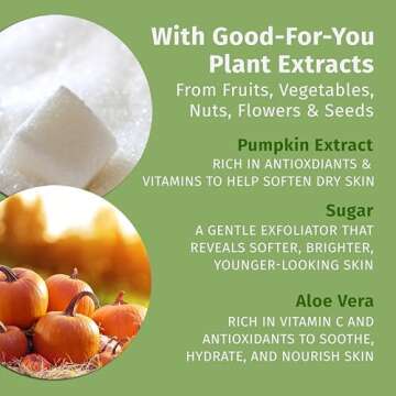 Hempz Limited Edition Pumpkin Spice & Vanilla Chai Sugar Body Scrub 4 oz