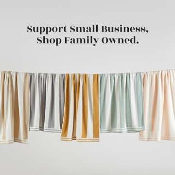 Great Bay Home 100% Cotton Oversized Beach Towels