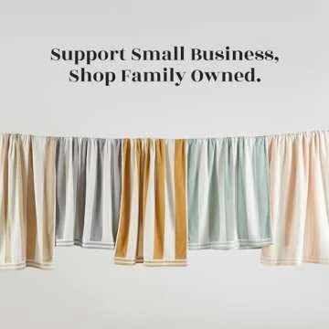 Great Bay Home 100% Cotton Oversized Beach Towels