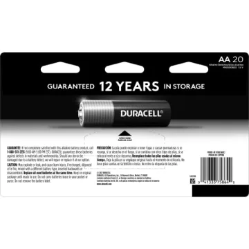 Duracell Coppertop AA Batteries with Power Boost, 20 Count
