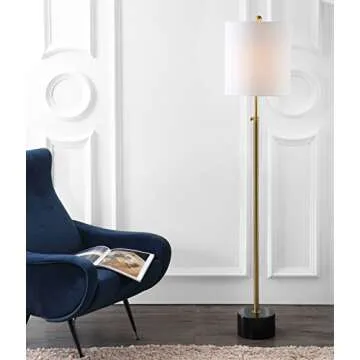 JONATHAN Y Crosby 66" Adjustable LED Floor Lamp - Modern Design