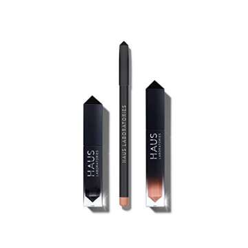 HAUS LABORATORIES HAUS of Collections. All-Over Color, Lip Gloss, Lip Liner, Haus of Chained Ballerina, 3 Piece Set