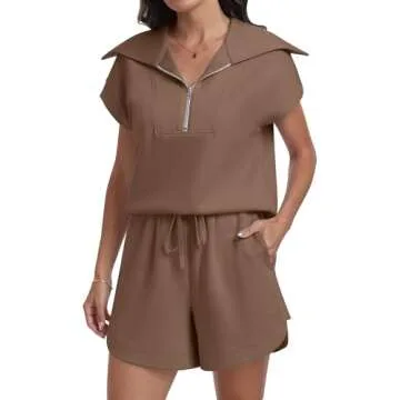 ANRABESS Stylish Two Piece Summer Set for Women