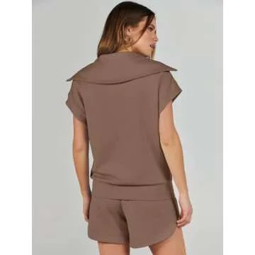 ANRABESS Stylish Two Piece Summer Set for Women