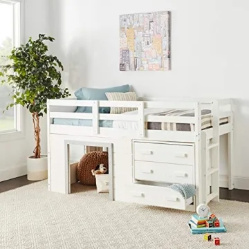 Donco Kids Twin Low Loft Bed - Stylish & Functional