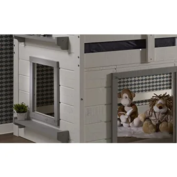 Donco Kids Twin Low Loft Bed - Stylish & Functional