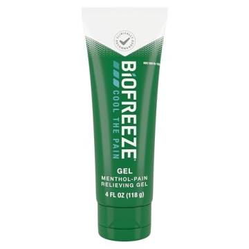 Biofreeze Pain Relief Gel, Arthritis Pain Reliver, Knee & Lower Back Pain Relief, Sore Muscle Relief...