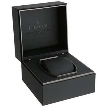 Edox Men's 01121 357B BUIN Grand Ocean Analog Display Swiss Automatic Blue Watch