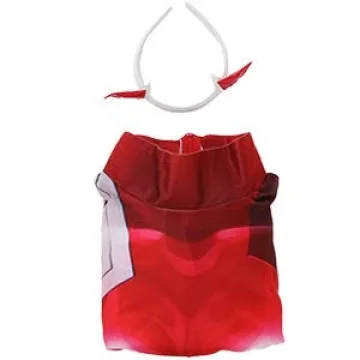 Cosplay.fm Women's Anime Red Battle Suit Bodysuit