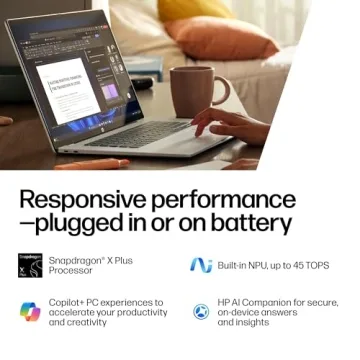 HP OmniBook 5 Next Gen AI PC with 2K Touchscreen