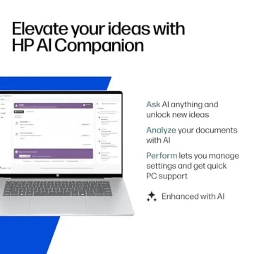 HP OmniBook 5 Next Gen AI PC with 2K Touchscreen